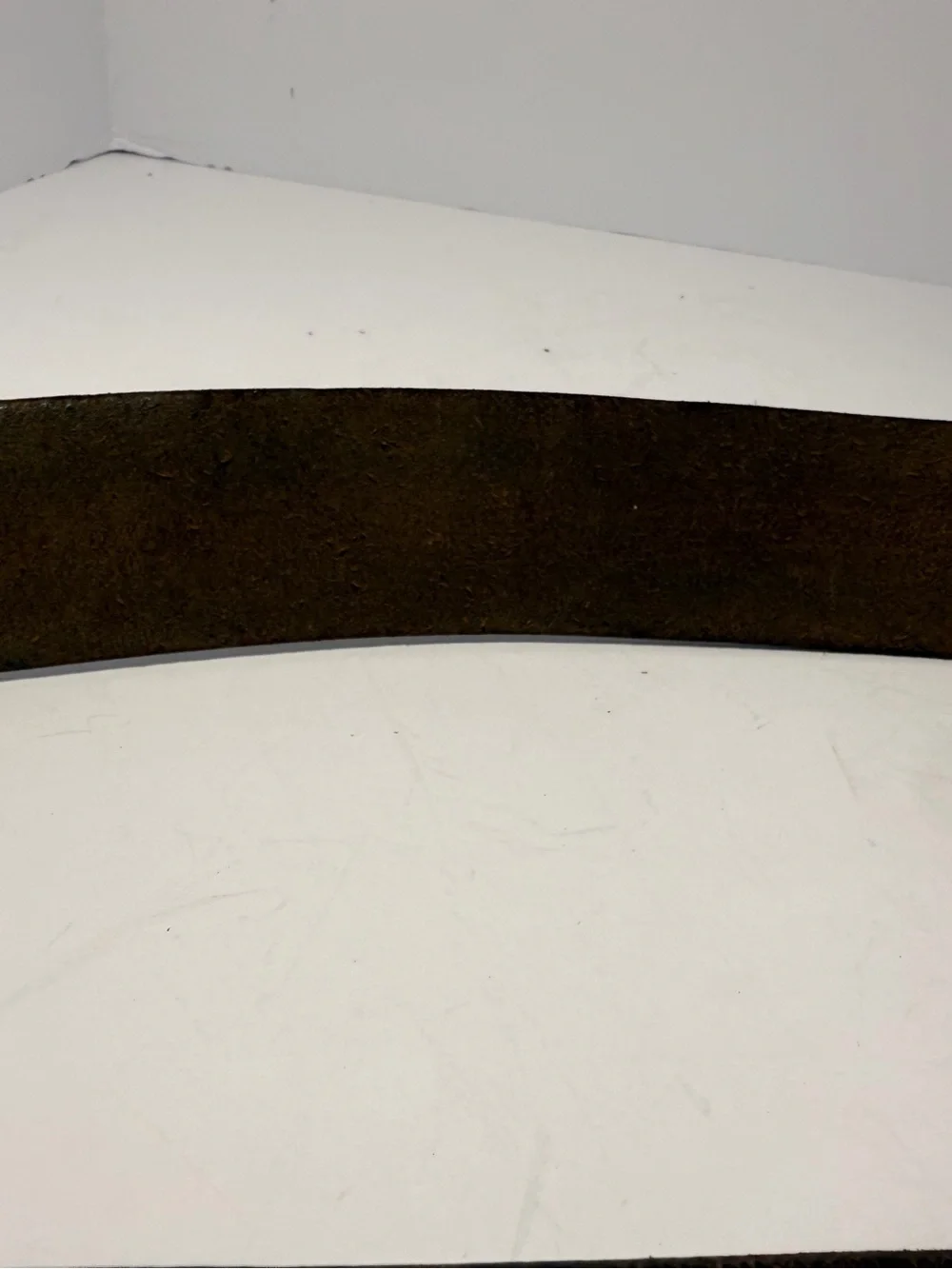 🤠 Vintage Distressed Brown Full Grain Leather Belt 38